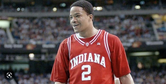 A.J. Moye, who helped the 2002 Hoosiers reach the national championship game, is one of the best bench players in Indiana history. (IU Athletics)